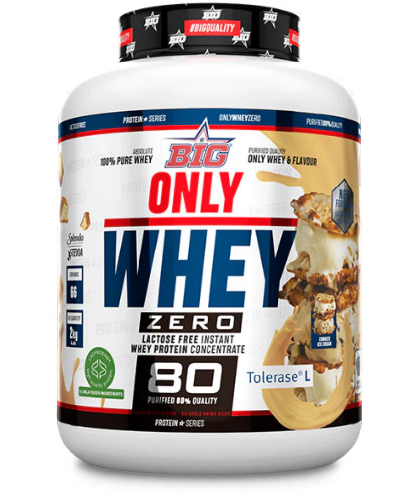 BIG Only Whey Zero 2kg Cookies Ice Cream