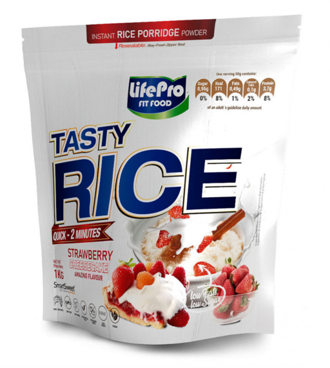 Tasty Rice Strawberry Cheesecake 1kg