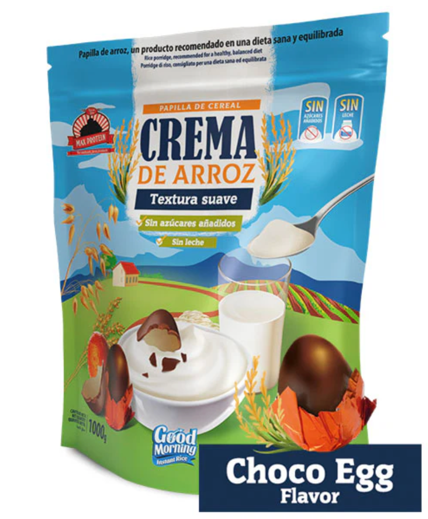 Good Morning Crema de arroz Choco Egg 1kg