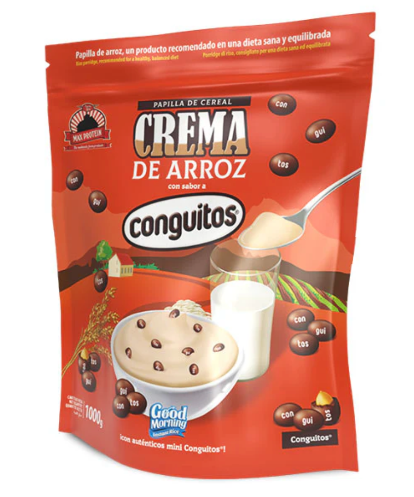 Good Morning Crema de arroz Conguitos Dark 1kg