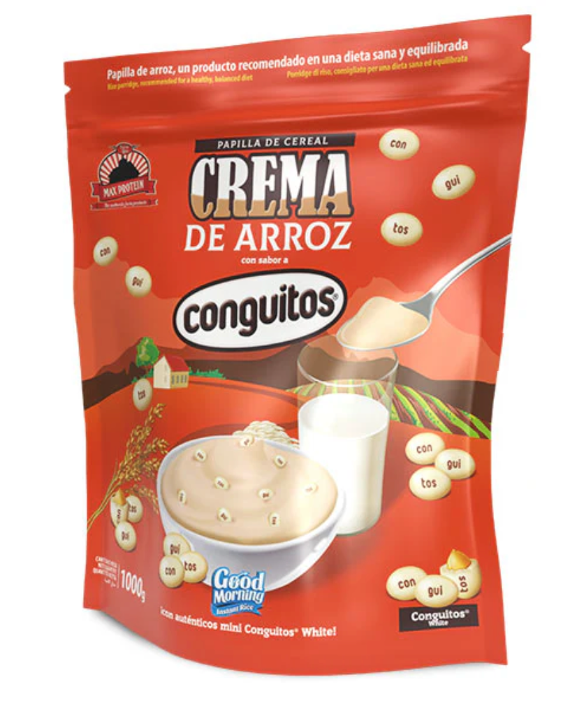 Good Morning Crema de arroz Conguitos White 1kg