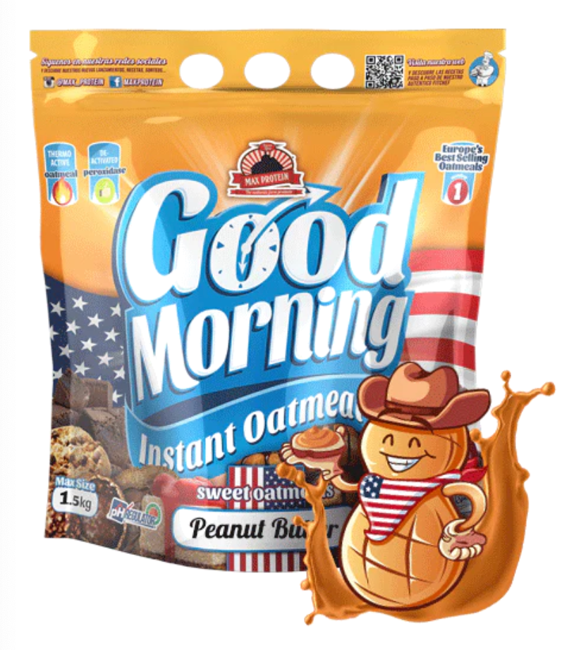 Good Morning Instant Oatmeal Peanut Butter 1.5kg