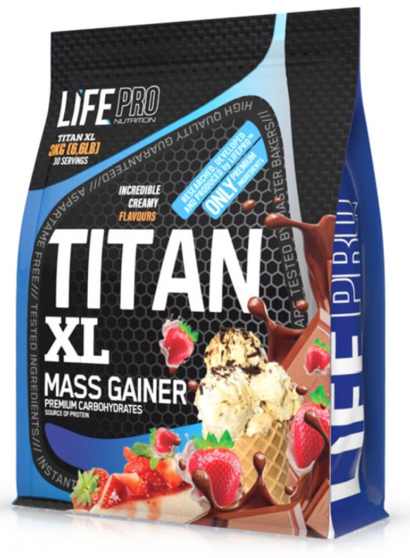 Life Pro Titan 3kg Gluten Free Sabor Chocolate