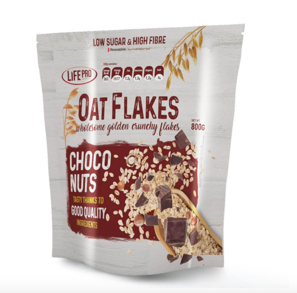 Life Pro Copos de Avena Choco Nuts 800g