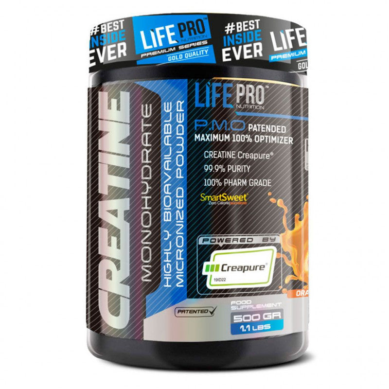 Life Pro Creatine Creapure Naranja 500gr