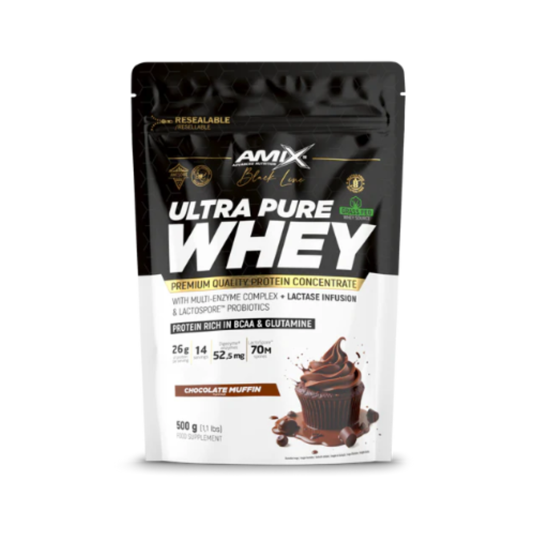 Amix Black Ultra Whey Protein 500g Chocolate Muffin