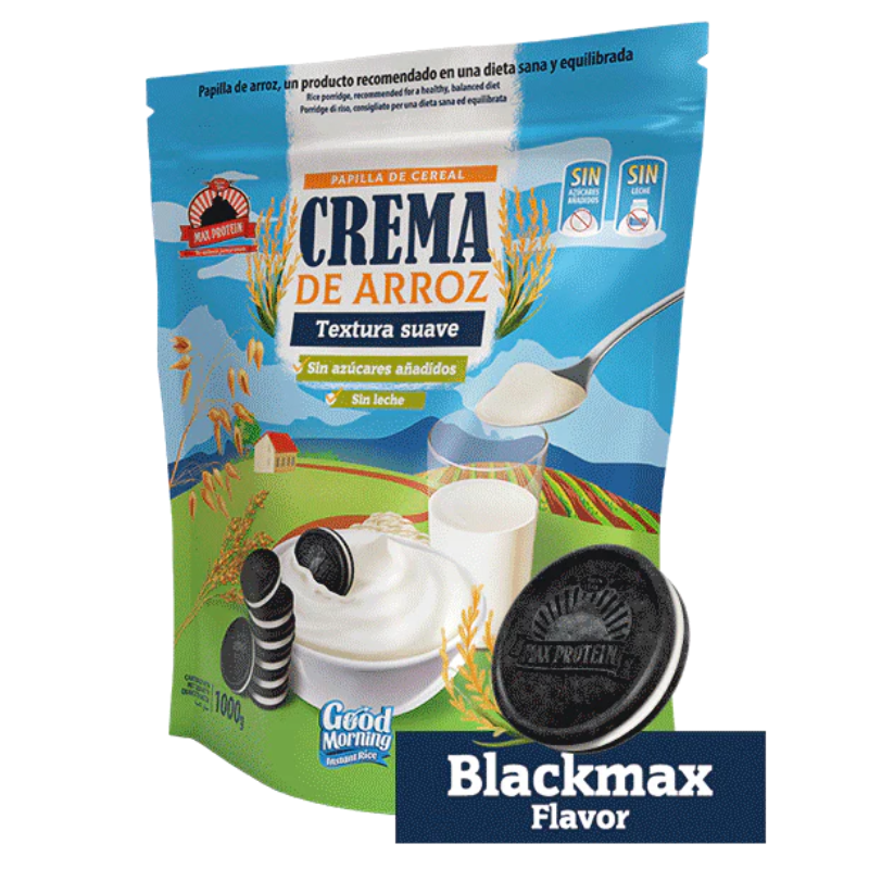 Good Morning Crema de arroz Blackmax 1kg