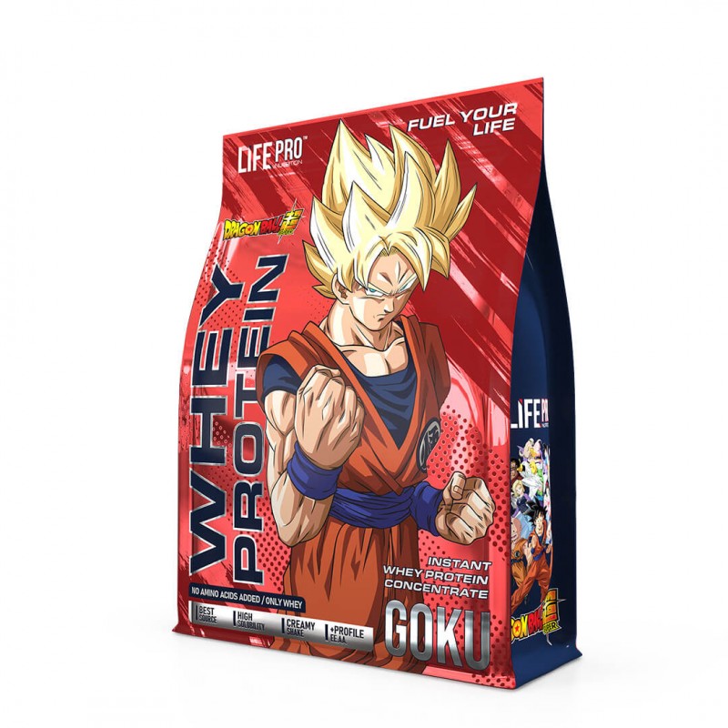 Life Pro Whey Dragon Ball Super Choco Caramel Peanut 1.8kg