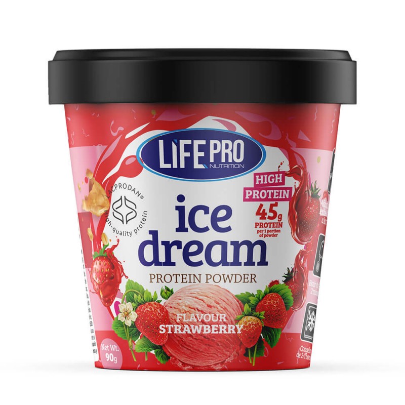 Life Pro Ice Dream Strawberry 90gr
