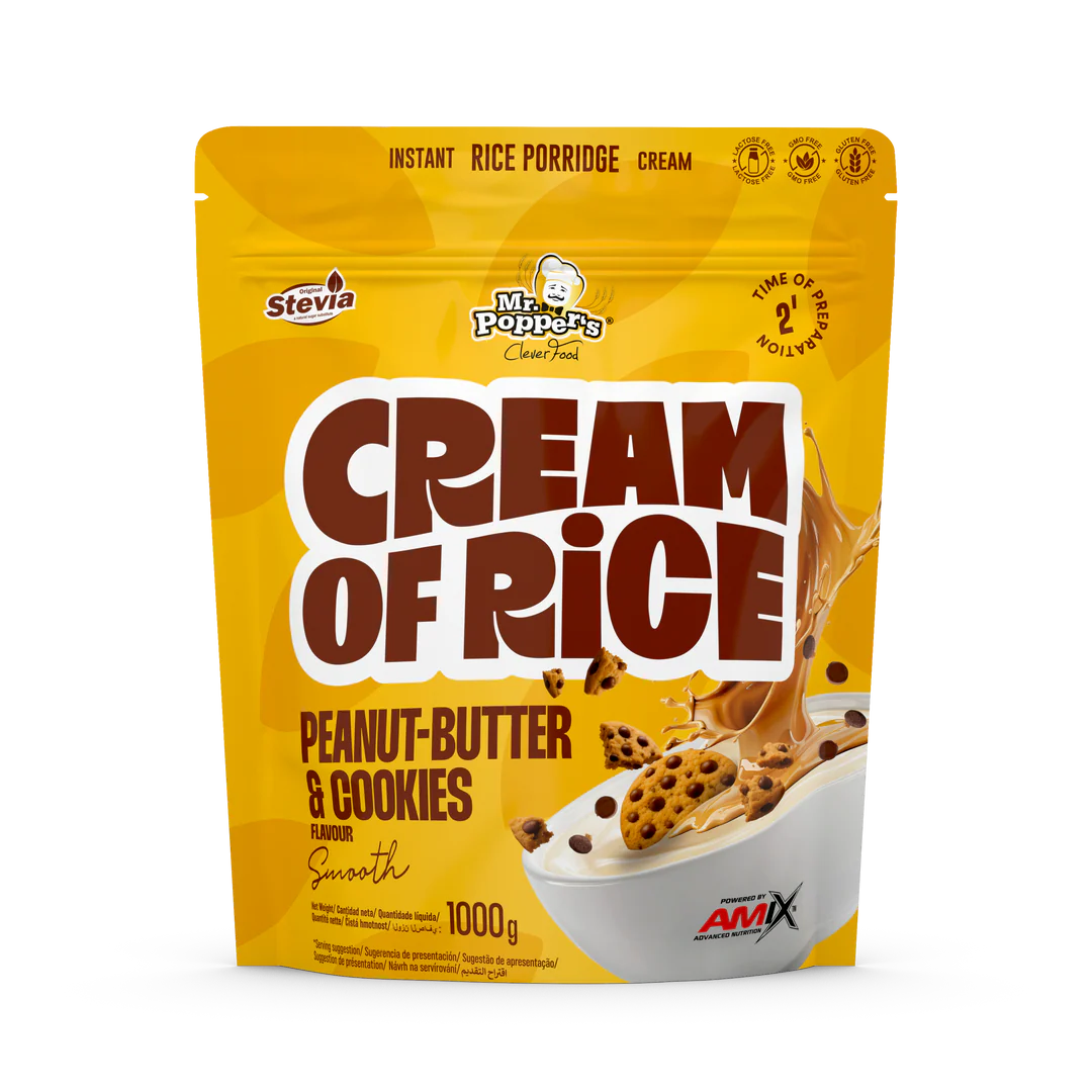 AMIX Crema de Arroz Peanut Butter & Cookies 1000gr