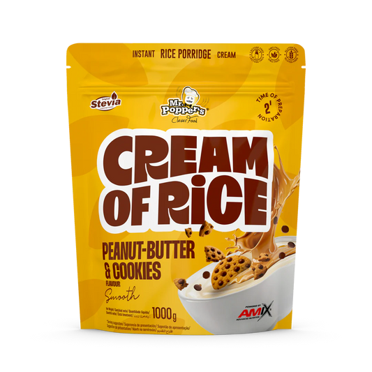 AMIX Crema de Arroz Peanut Butter & Cookies 1000gr