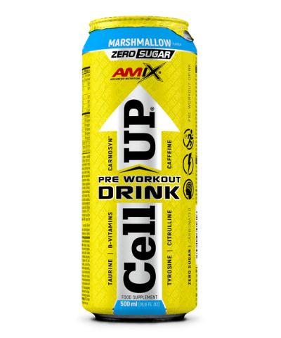 Amix Pre-entreno CellUp Pre-Workout Drink Marshmallow 500ml