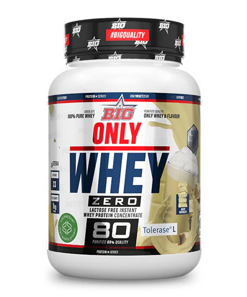 BIG Only Whey Zero 1kg White Chocolate