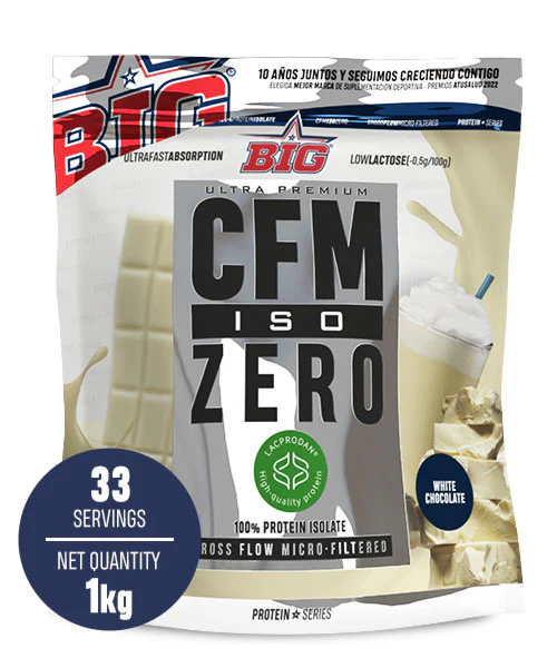 Big CFM ISO Zero White Chocolate