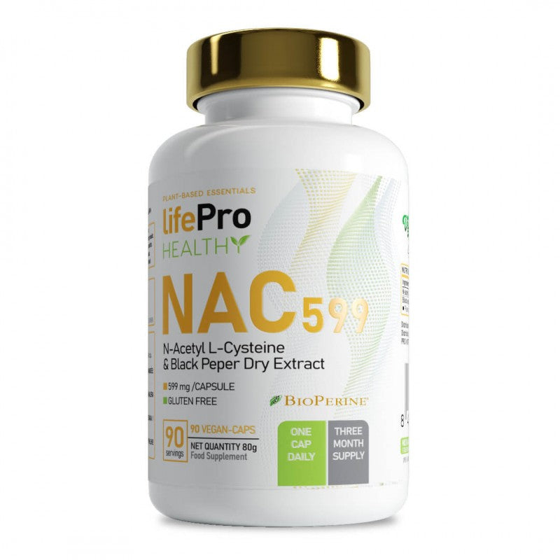 Life Pro Essentials Nac 599mg 90 Caps