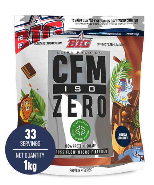 BIG CFM ISO Zero Mowgly Chocolate 1 kg