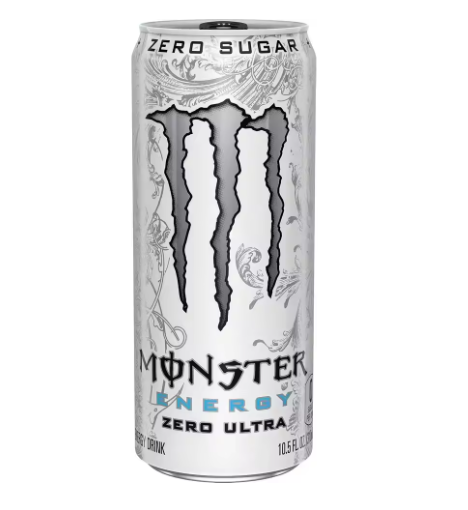 Monster Energy Zero Ultra White